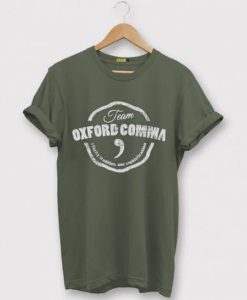 Team Oxford Comma T Shirt KM