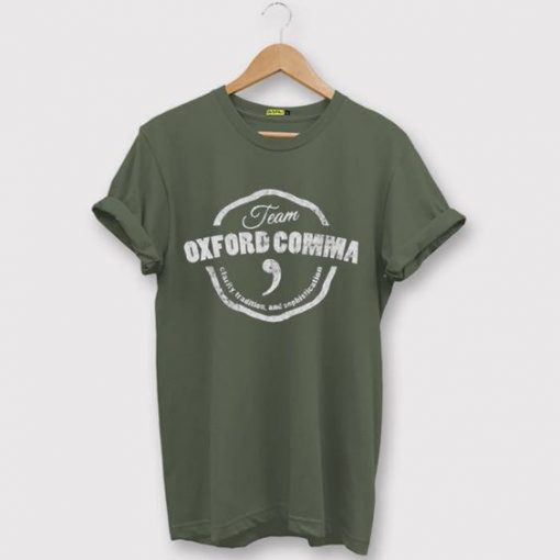 Team Oxford Comma T Shirt KM