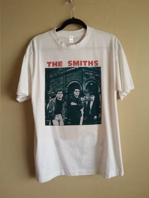 The Smiths The Queen is Dead Silkscreened T Shirt KM