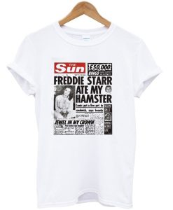 The Sun Freddie Starr Ate My Hamster T-Shirt KM