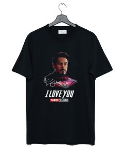 Tony Stark I Love You Three Thousand T Shirt KM