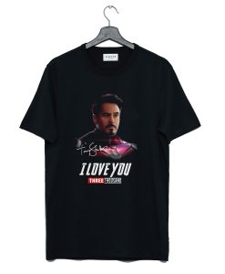 Tony Stark I Love You Three Thousand T Shirt KM