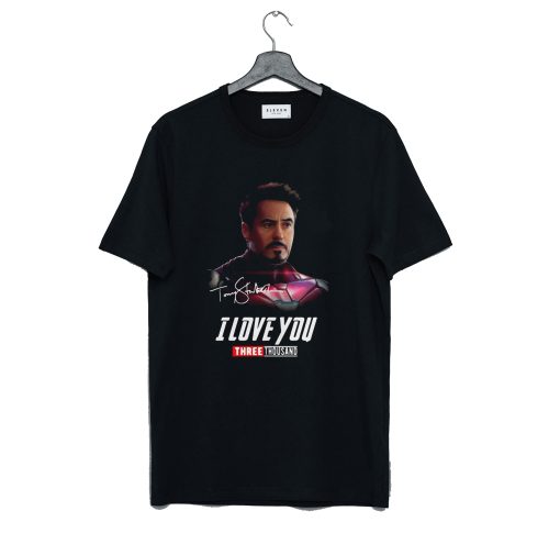 Tony Stark I Love You Three Thousand T Shirt KM