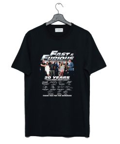 20 Years Fast Furious T Shirt KM