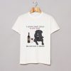 A Woman on Wine Alone She Also Needs a Labrador T-Shirt KM