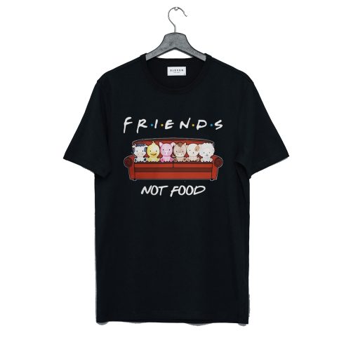 Animals Friends Not Food T-Shirt KM