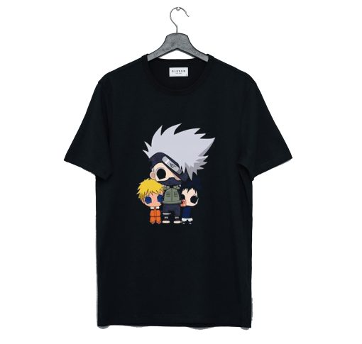 Anime Chibi Kakashi Naruto Sasuke T-Shirt KM