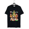 Champion Santa Chibi Michael Jordan Kobe Bryant And Lebron James Merry Christmas Signatures T Shirt KM