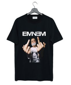 Eminem Middle Finger Band T Shirt KM