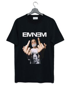 Eminem Middle Finger Band T Shirt KM