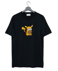 Funny Face Homer Simpson Pikachu T Shirt KM