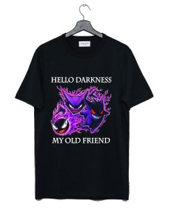 Gastly Haunter Gengar Hello Darkness My Old Friend T-Shirt KM