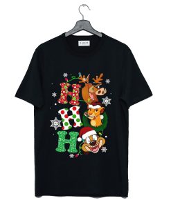 HO HO HO Lion King Christmas T Shirt KM