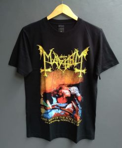 Mayhem Dawn of the Black Hearts T Shirt KM