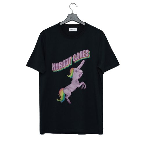 Nobody Cares Unicorn T-Shirt KM