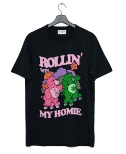 Official Rollin with My Homies Care Bears T Shirt KM