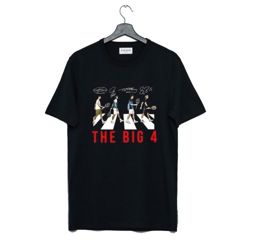 The Big 4 Four Famous Top Tennis Players smooth T-Shirt KM