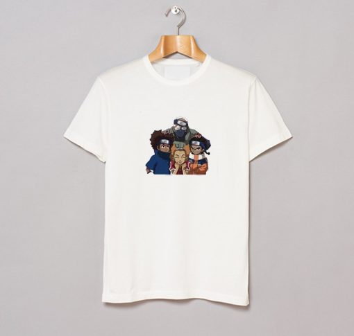 The Boondocks Naruto Parody T Shirt KM