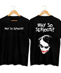 The Joker Why So Serious Graphic T-Shirt KM