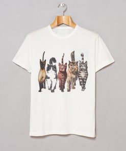 Vintage Heads & Tails Cat smooth T Shirt KM