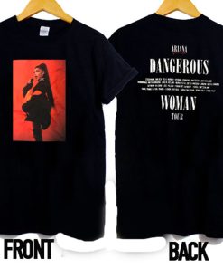 Ariana Dangerous Woman Tour T Shirt KM
