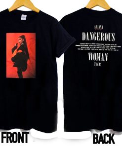 Ariana Dangerous Woman Tour T Shirt KM