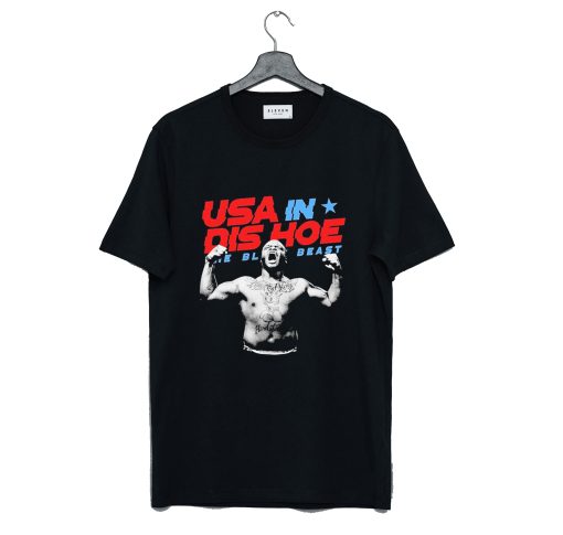 Derrick The Black Beast Lewis USA In Dis Hoe T Shirt KM