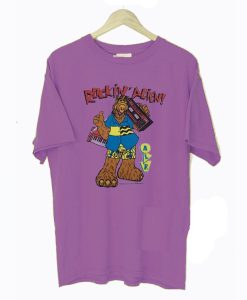 Vintage 80s Rockin Alien Alf T Shirt KM