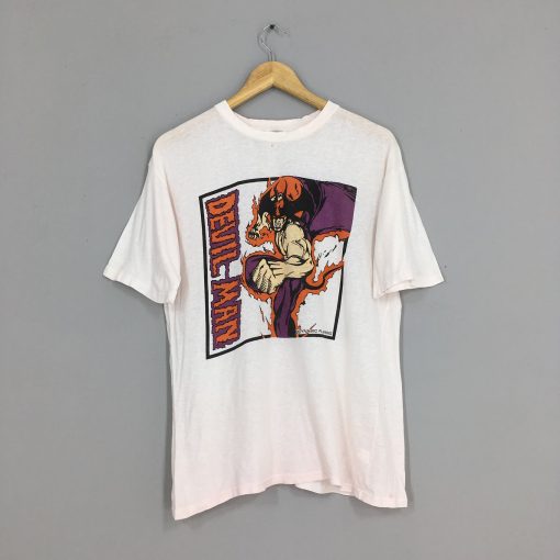 Vintage Devilman Anime T Shirt KM