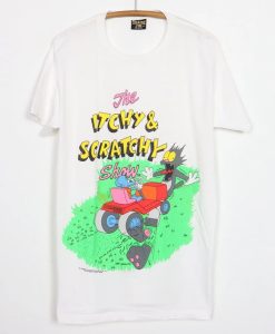 Vintage Itchy Scratchy Show T Shirt KM