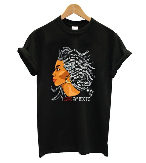 African I Love My Roots T-Shirt KM