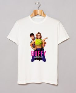 Buffy The Vampire Slayer Luke Perry Kristy Swanson T Shirt KM