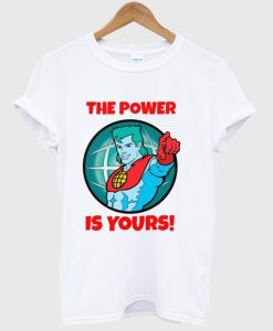 Captain Planet T Shirt KM