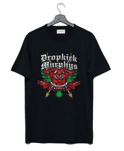 Dropkick Murphys Rose Tattoo Stylish T Shirt KM