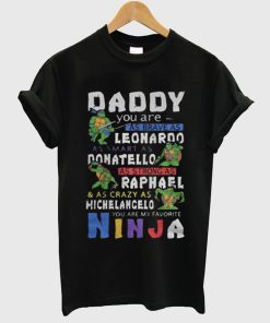 Father’s Day Dad Teenage Mutant Ninja Turtles T Shirt KM