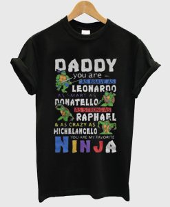 Father’s Day Dad Teenage Mutant Ninja Turtles T Shirt KM