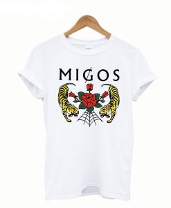 Migos Flower Tiger T Shirt KM