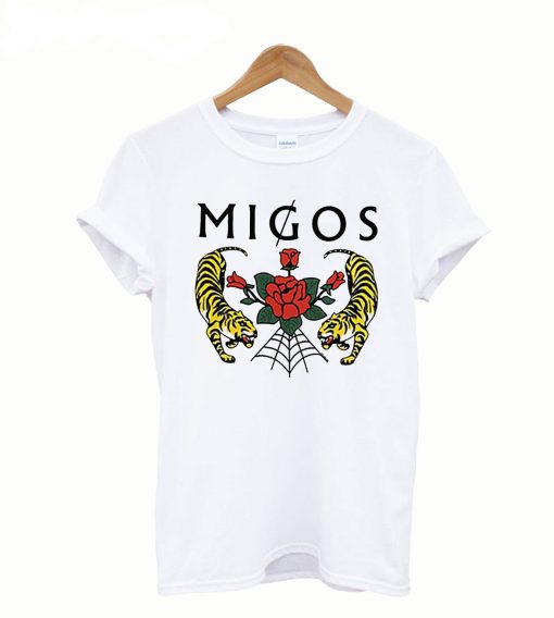 Migos Flower Tiger T Shirt KM