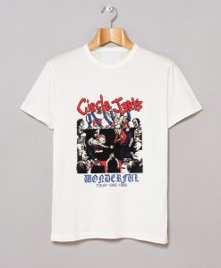 Circle Jerks Wonderful Tour T Shirt KM