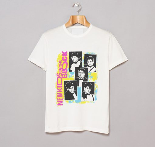 New Kids On The Block T-Shirt KM White