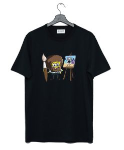 Sponge-Bob Ross T Shirt KM