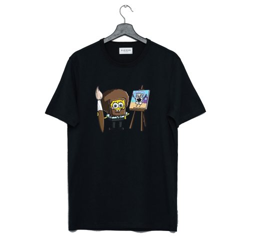 Sponge-Bob Ross T Shirt KM