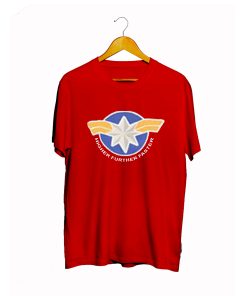 Captain Marvel Higher Further Faster T-Shirt KM