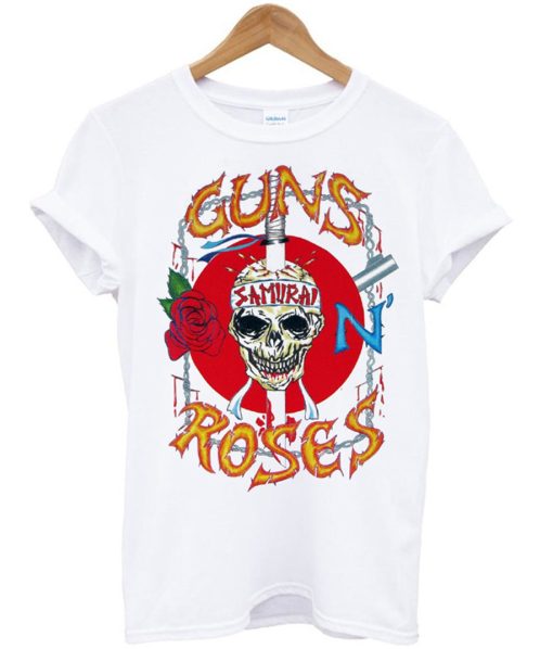 Guns N’ Roses Vinyl Bootlegs Samurai T Shirt KM