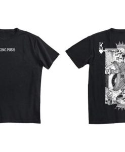 King Push Playing Card T-Shirt KM