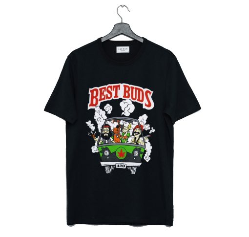 Best Buds Cheech And Chong Scooby Doo T Shirt KM