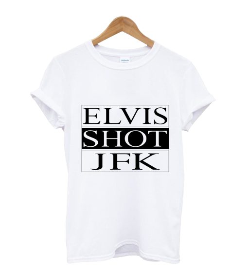 ELVIS SHOT JFK, La Haine Film T-Shirt KM