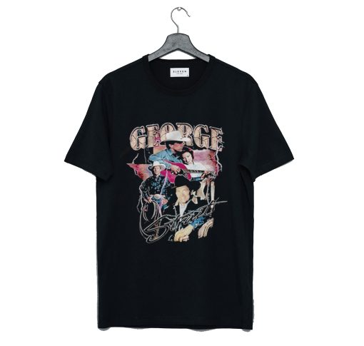 George Harvey Strait Cool 90s Rapper T Shirt KM