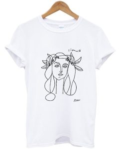 Picasso Woman (Francoise Gilot) Sketch T Shirt KM