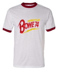 World Tour bowie 74 T Shirt KM